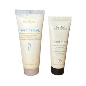 Aveda Foot & Hand Relief Moisturizing Creme Cream 1.4 Oz 40 mL Travel Size